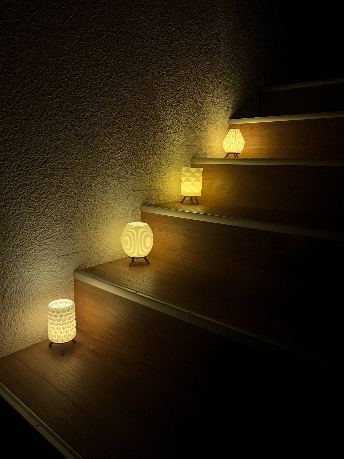 LYNA Teelicht Set – Vier Design - Lichter in einem harmonischen Ensemble – stilvolles Design von Lyna